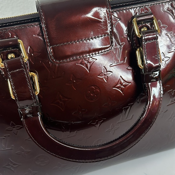 Louis Vuitton Melrose vernis amarante bag - Picture 9 of 16